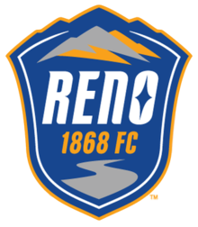 Reno 1868 FC team logo