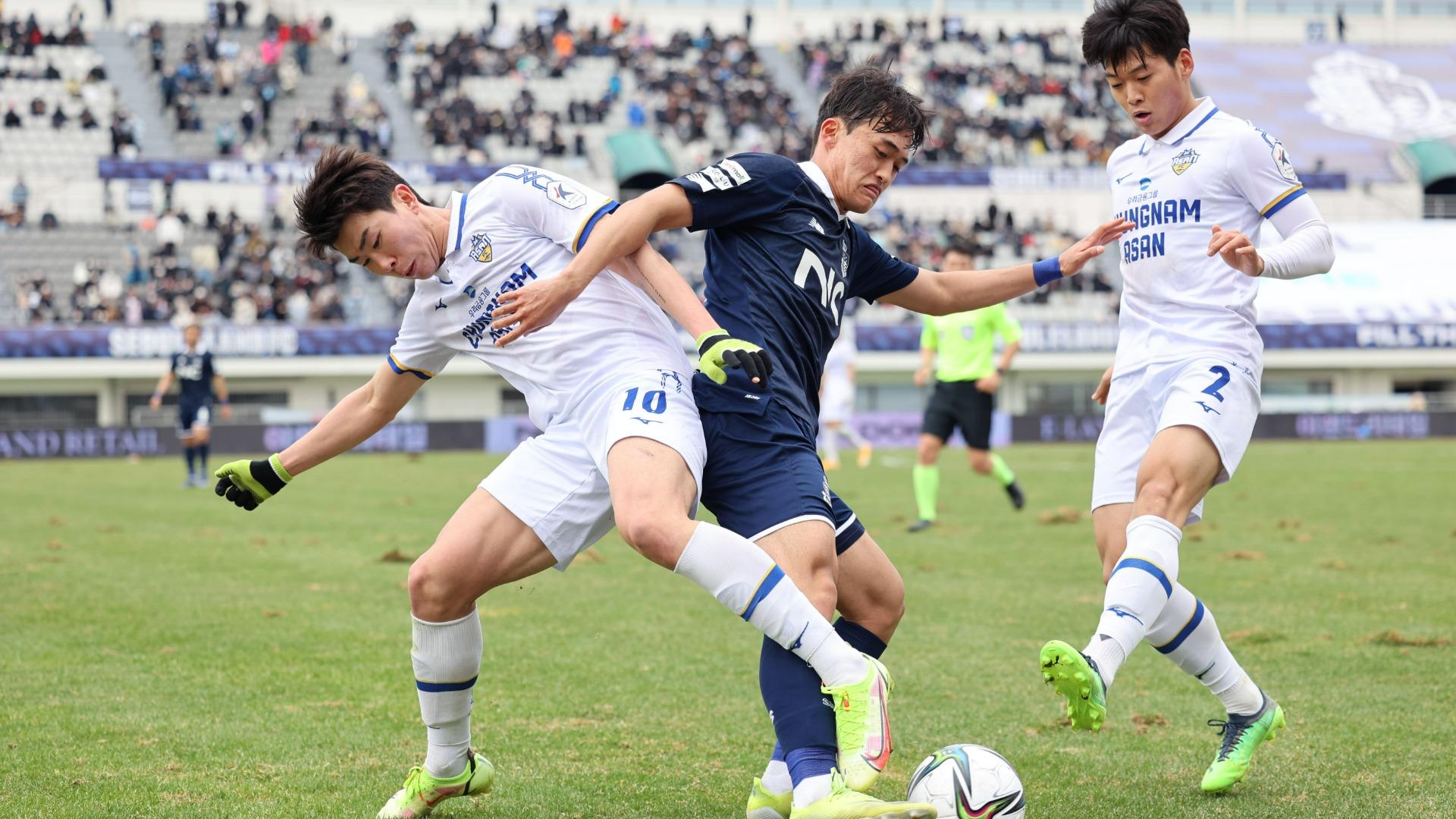 Jeonnam Dragons vs Seoul E-Land FC