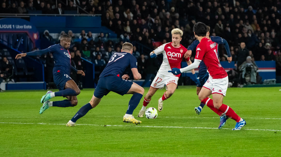 Monaco vs Paris Saint Germain